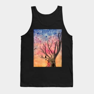 My Lover is a Screaming Tree Tank Top